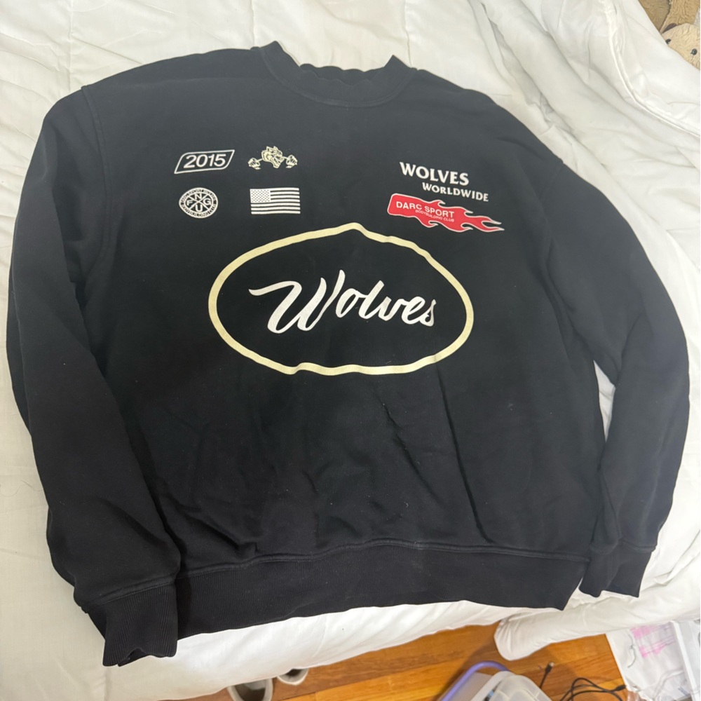 Darc Sport Black Wolves Crewneck